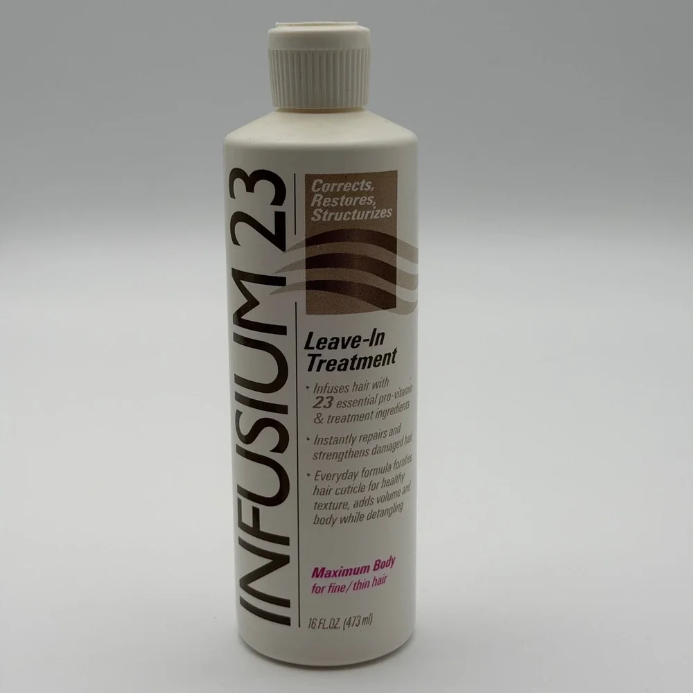 Infusium 23 Maximum Body Leave-In Treatment for Fine Thin Hair 16oz 1998 Vintage